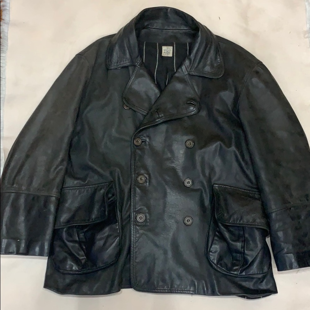 RARE “VOYAGE” London 1990s leather